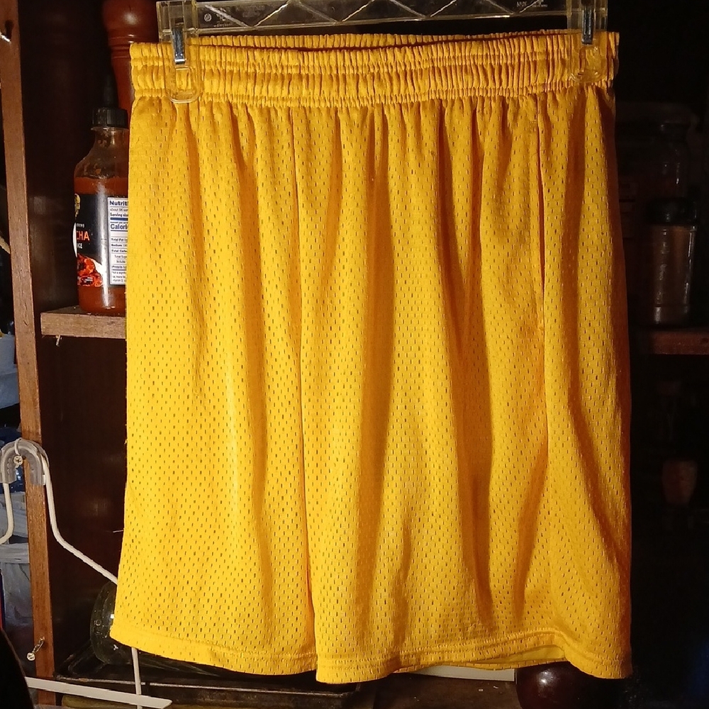 BCG Bright Yellow Athletic Shorts